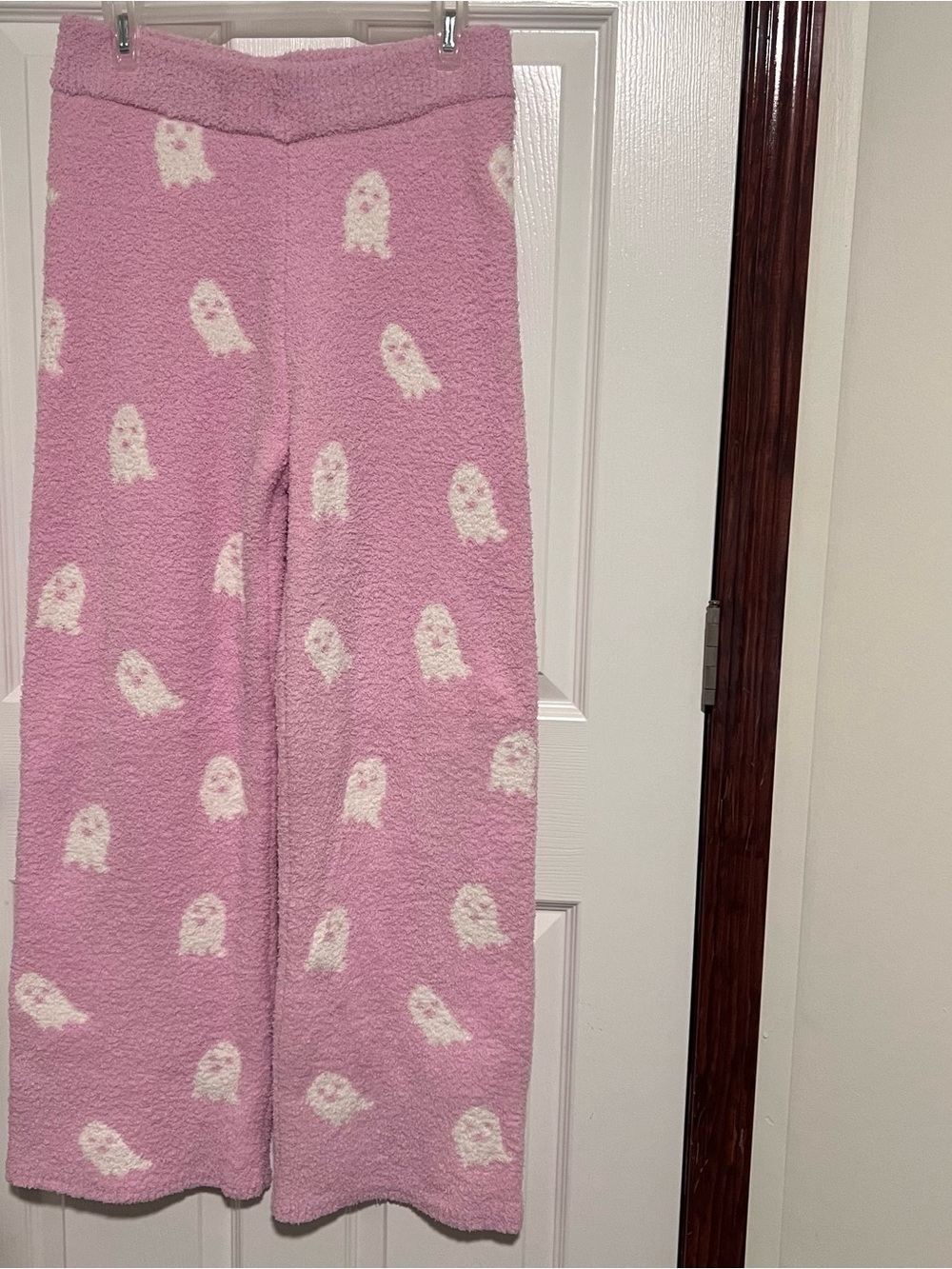 Cupcakes and cashmere pink ghost pajama pants size large nwt